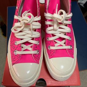 Pink Converse , Size 6 Womens